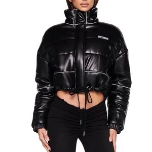 I.AM.GIA PUFFER Gia Hersilla Crop Puffer Coat by I AM GIA